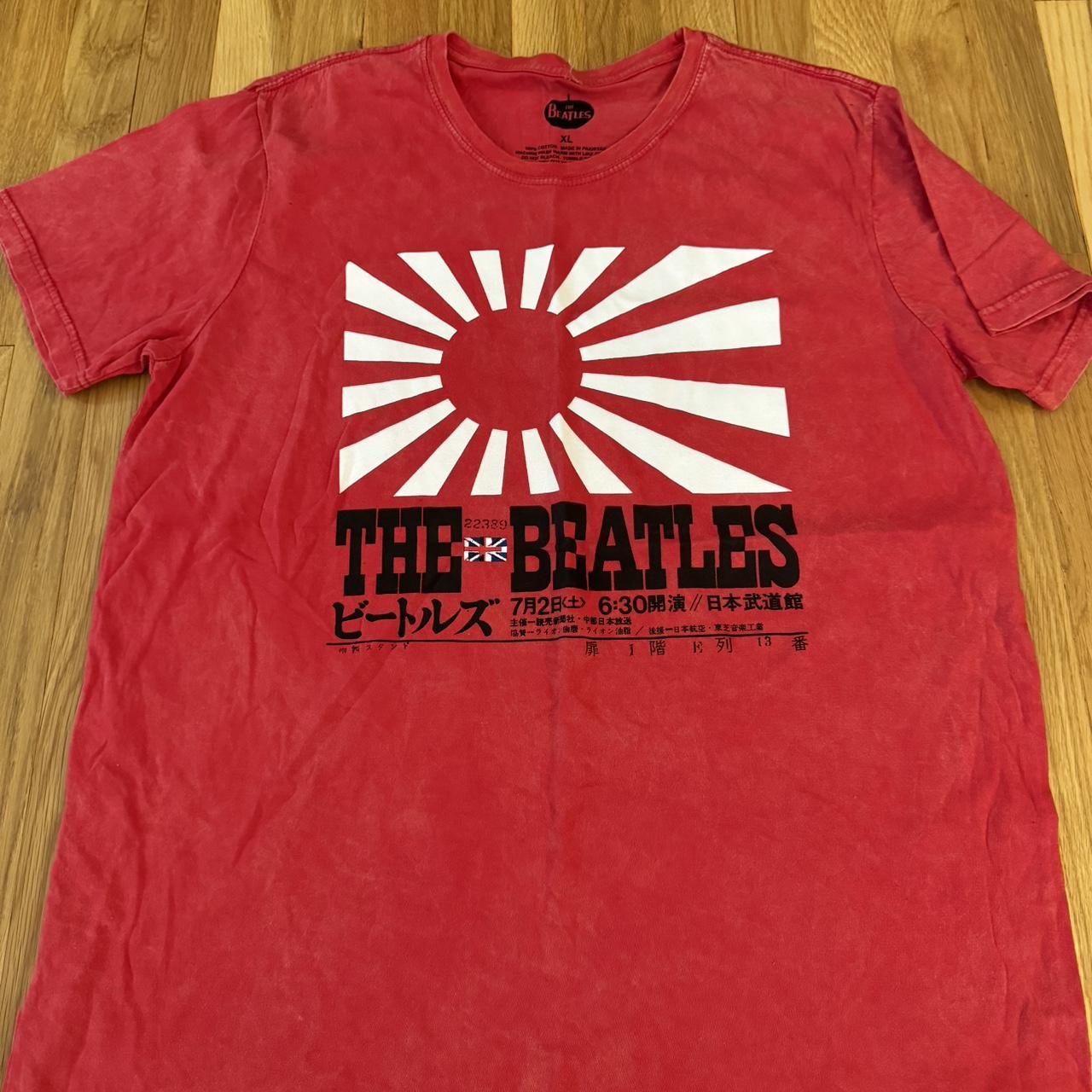 Beatles Vintage Collab Tour Tee New and Never... - Depop