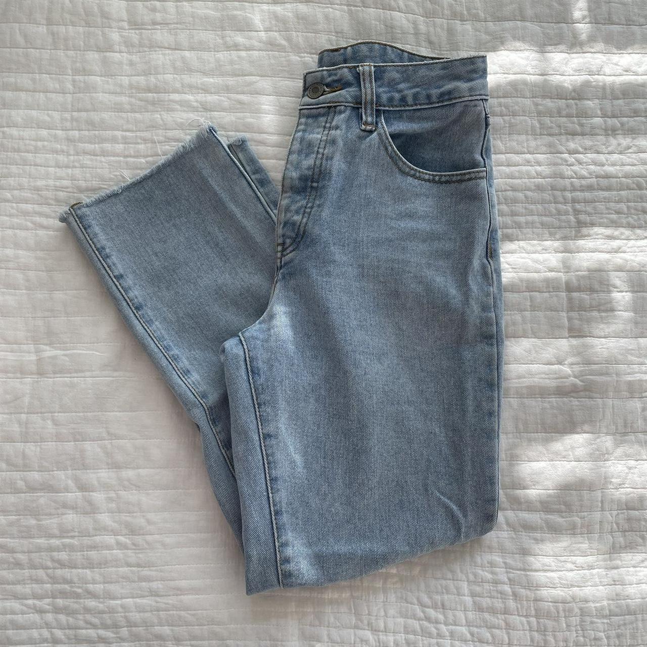 Brandy Melville jeans fit like a 24 - Depop