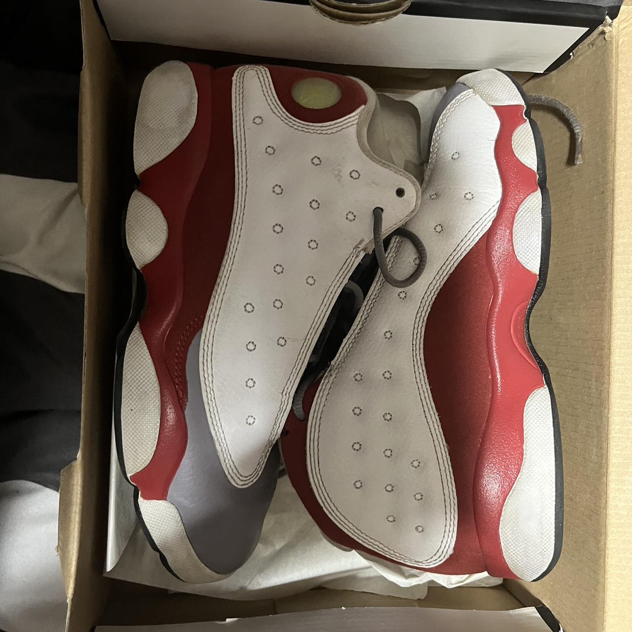 Jordan 13 Gray Toes Size 3.5 Y Kinda Beat Comes With. Depop