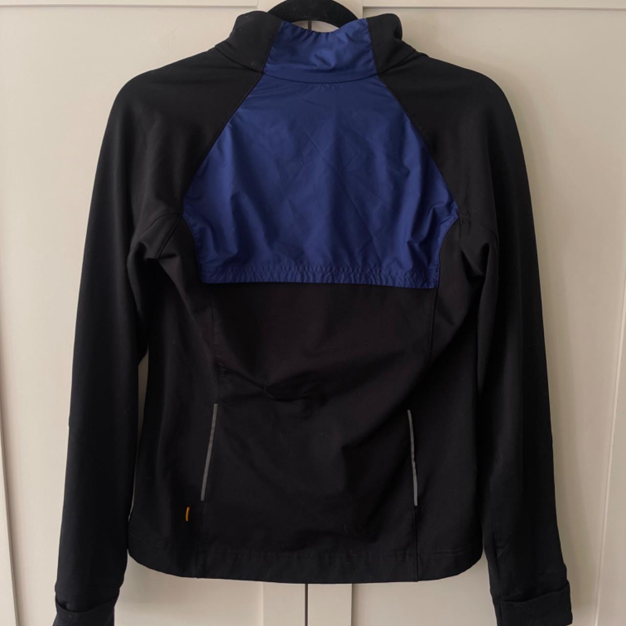 Under Armour Women's Black Pre-Game Woven 1/4 Zip Depop