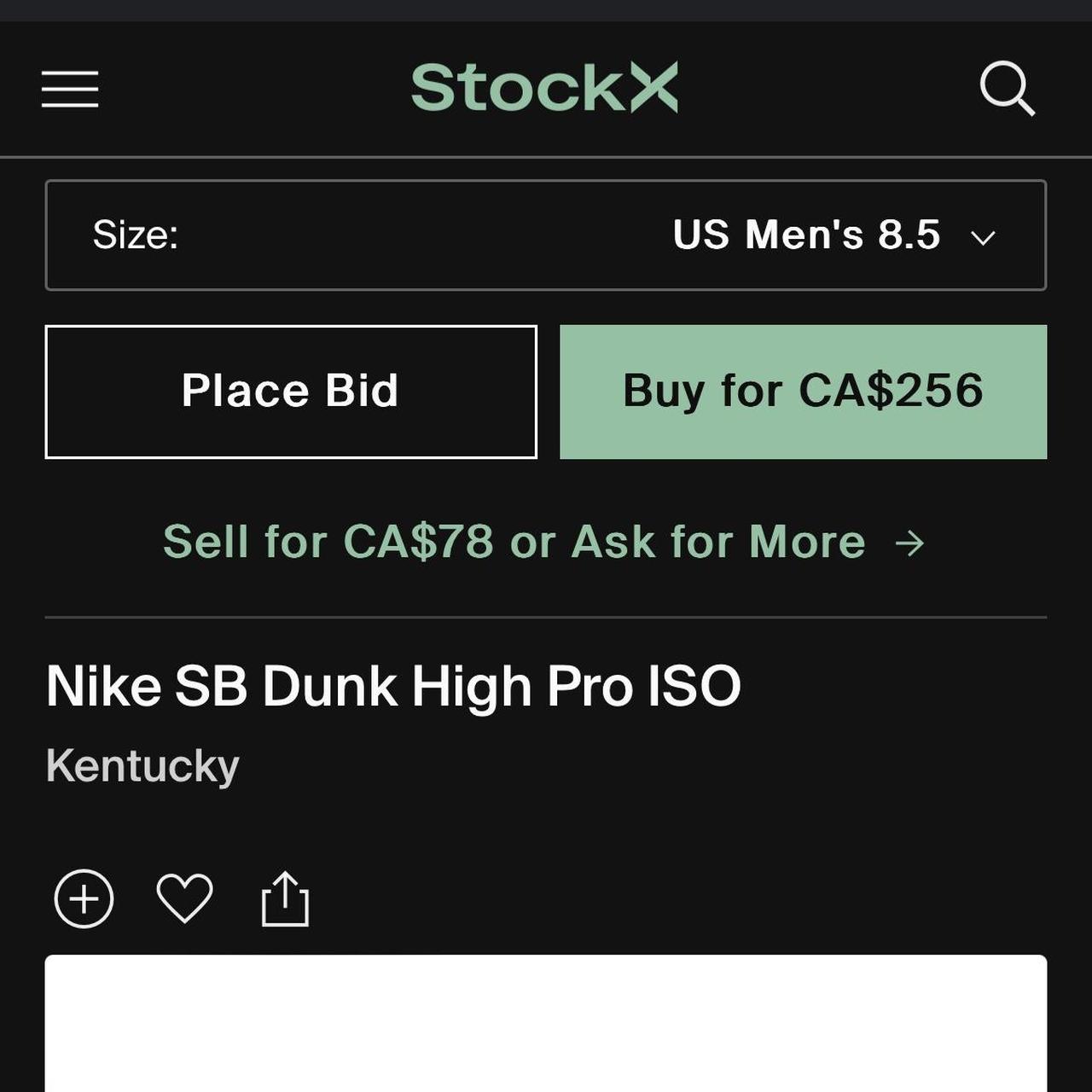 Nike Reddit Stockx Discount Nike SB Dunk High Pro ISO Kentucky