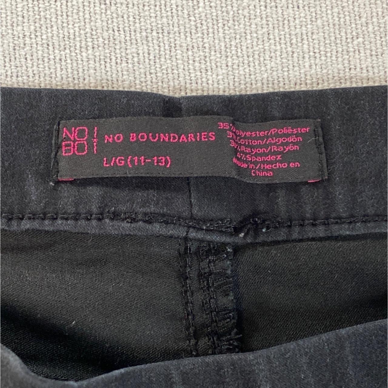 No Boundaries NOBO Black Jeggings Juniors Misses. Depop