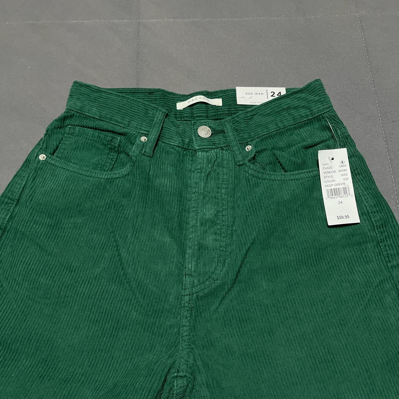 Nwt Pacsun Green Corduroy Pants Pacsun Pacific Depop 4517