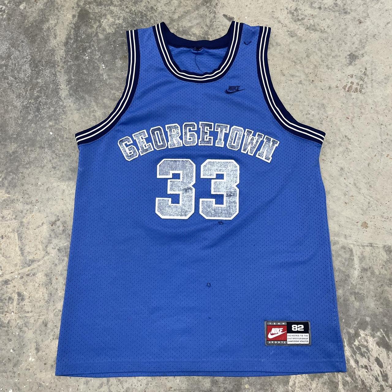 Vintage Y2K Patrick Ewing Georgetown Nike Basketball Depop