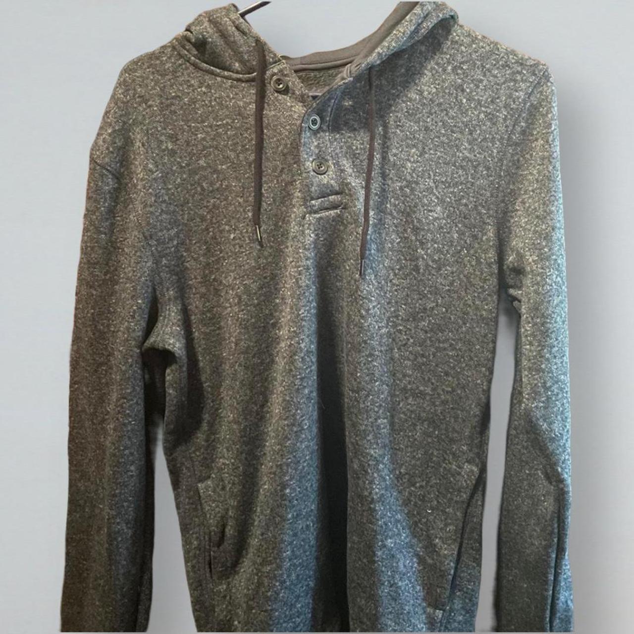 Mens Henley hoodie Men’s size small Super... Depop