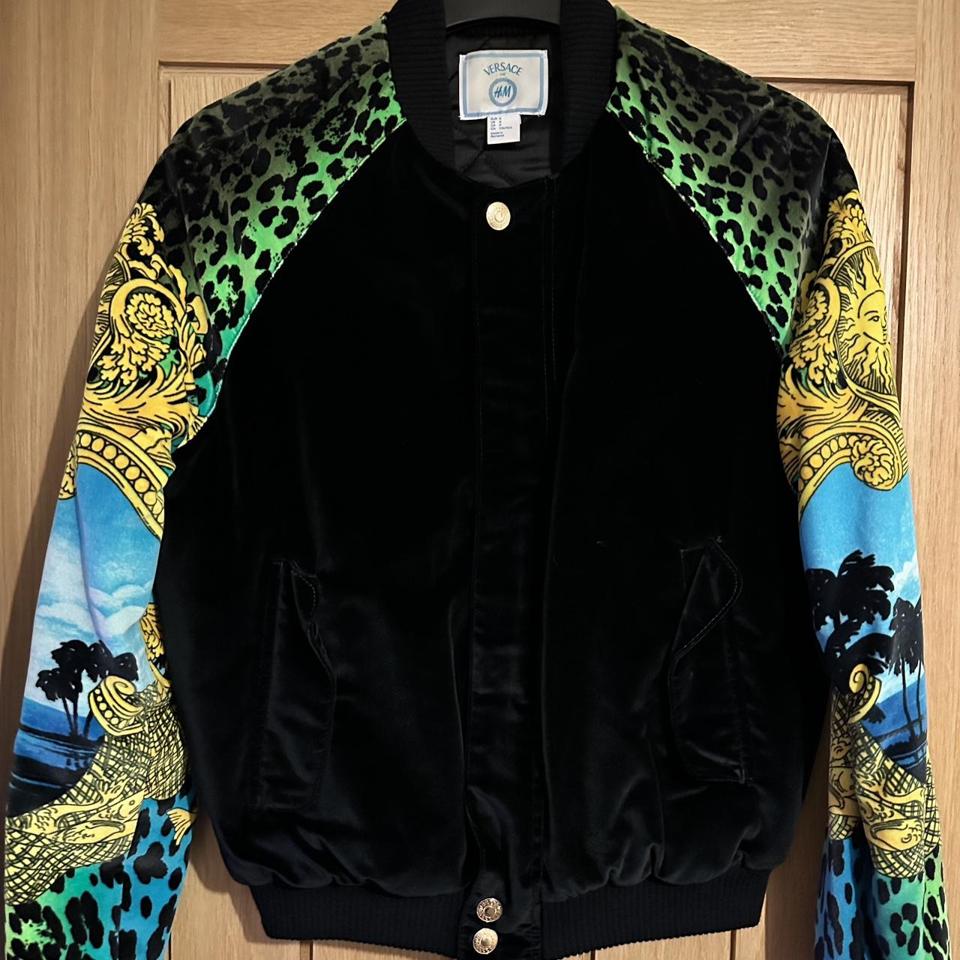 Versace x H&M Bomber Jacket - size Small. I guess... - Depop