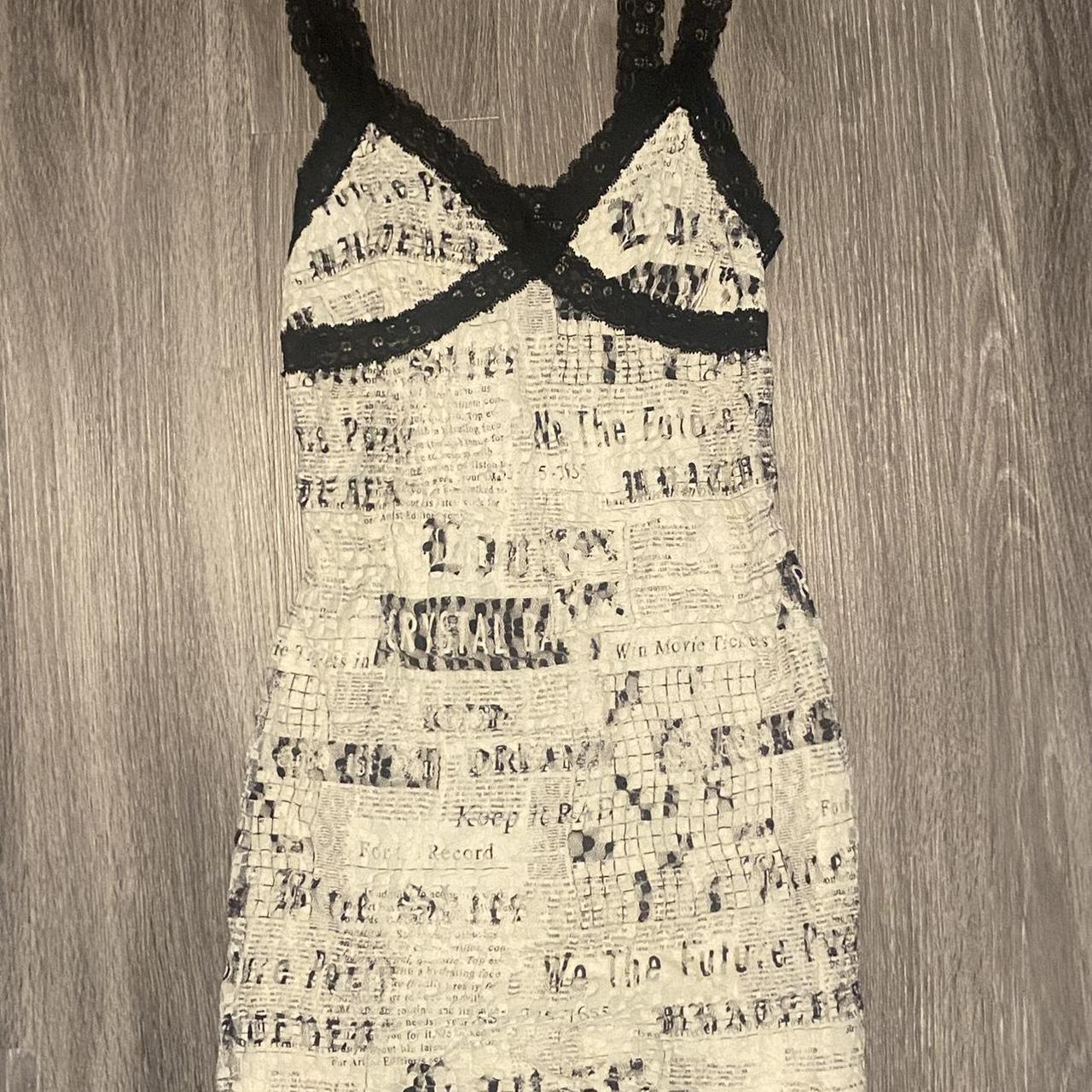 Urban outfitters hotsell newspaper dress