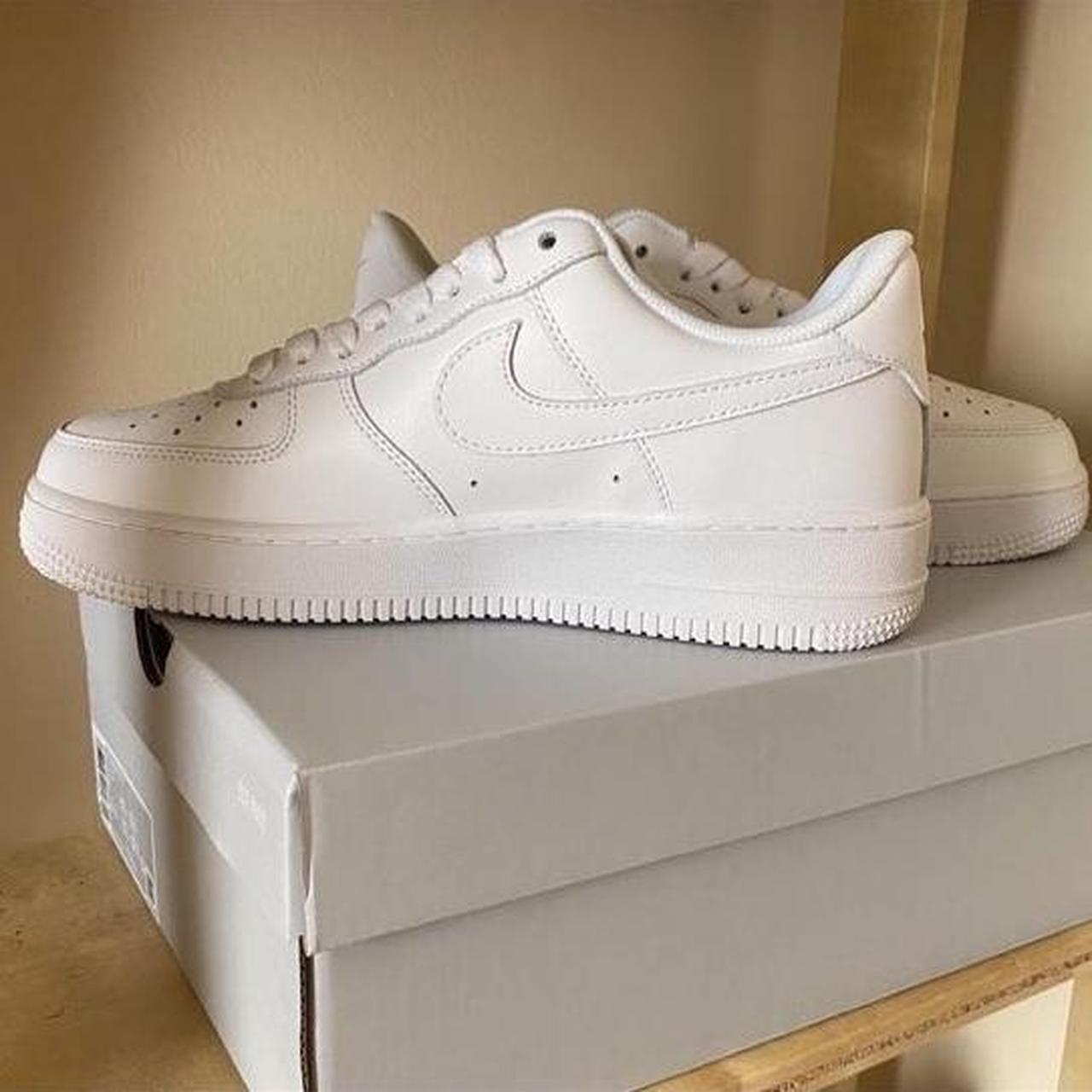 Message before buying Nike Air Force 1 triple... - Depop