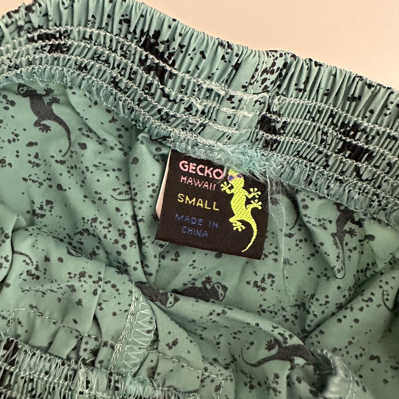 Dolls Kill Gecko Hawaii pants 🪐🤍🫶🏼 mint green color... Depop
