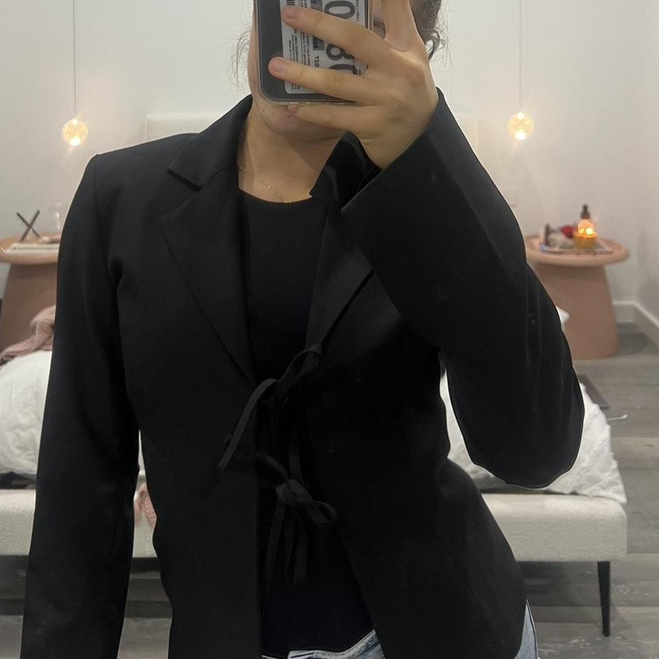 Glassons Women's Black Jacket Depop
