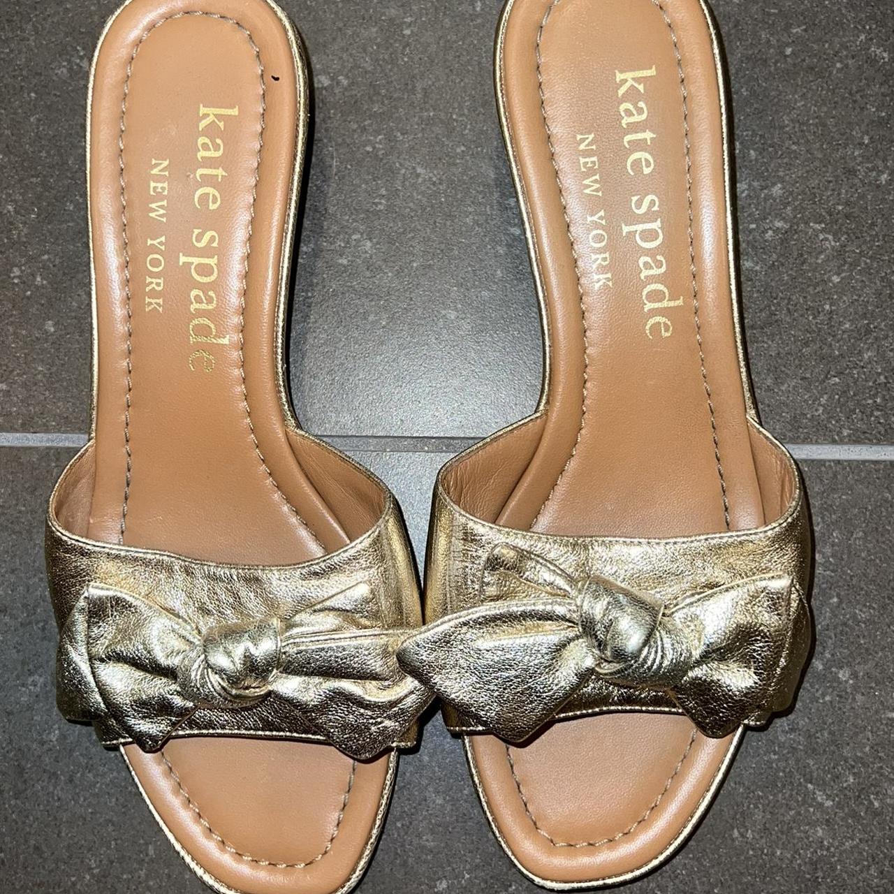 Kate spade sale gold sandals