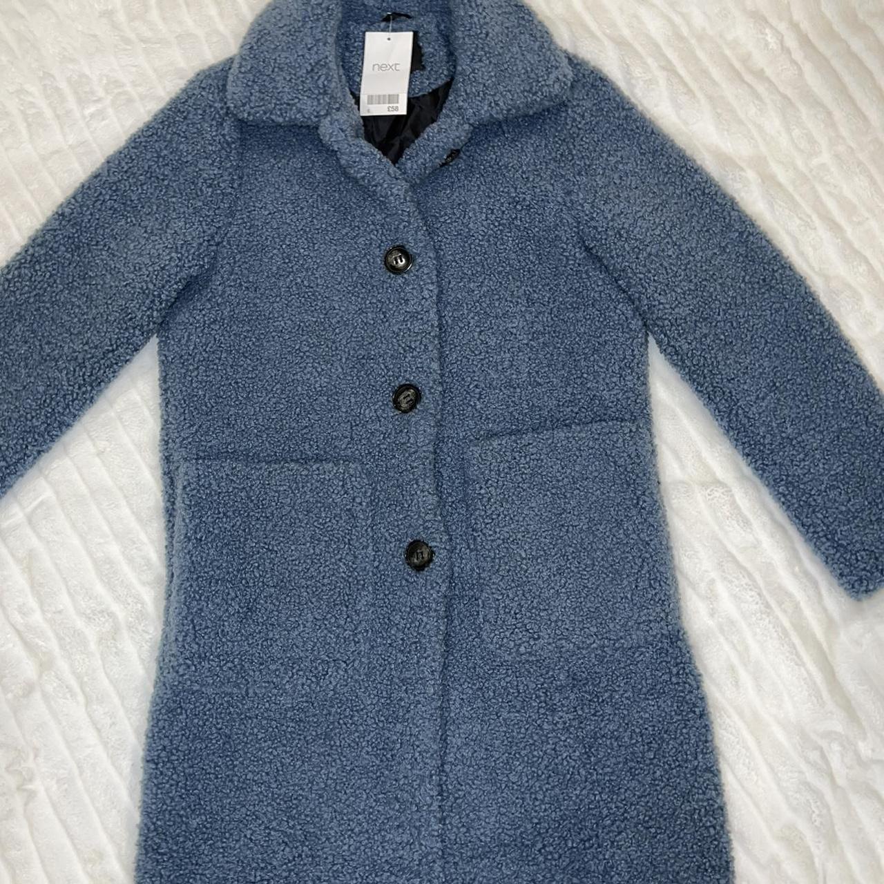 Next Women's Blue Coat (2)
