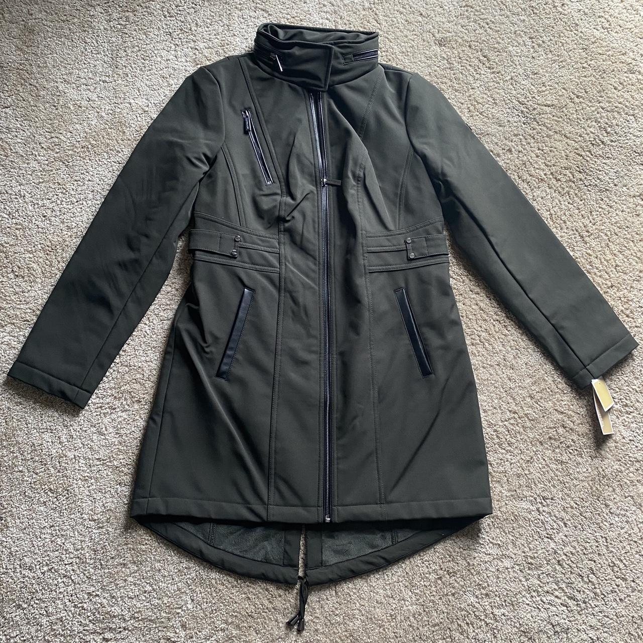 Michael kors water resistant coat hotsell