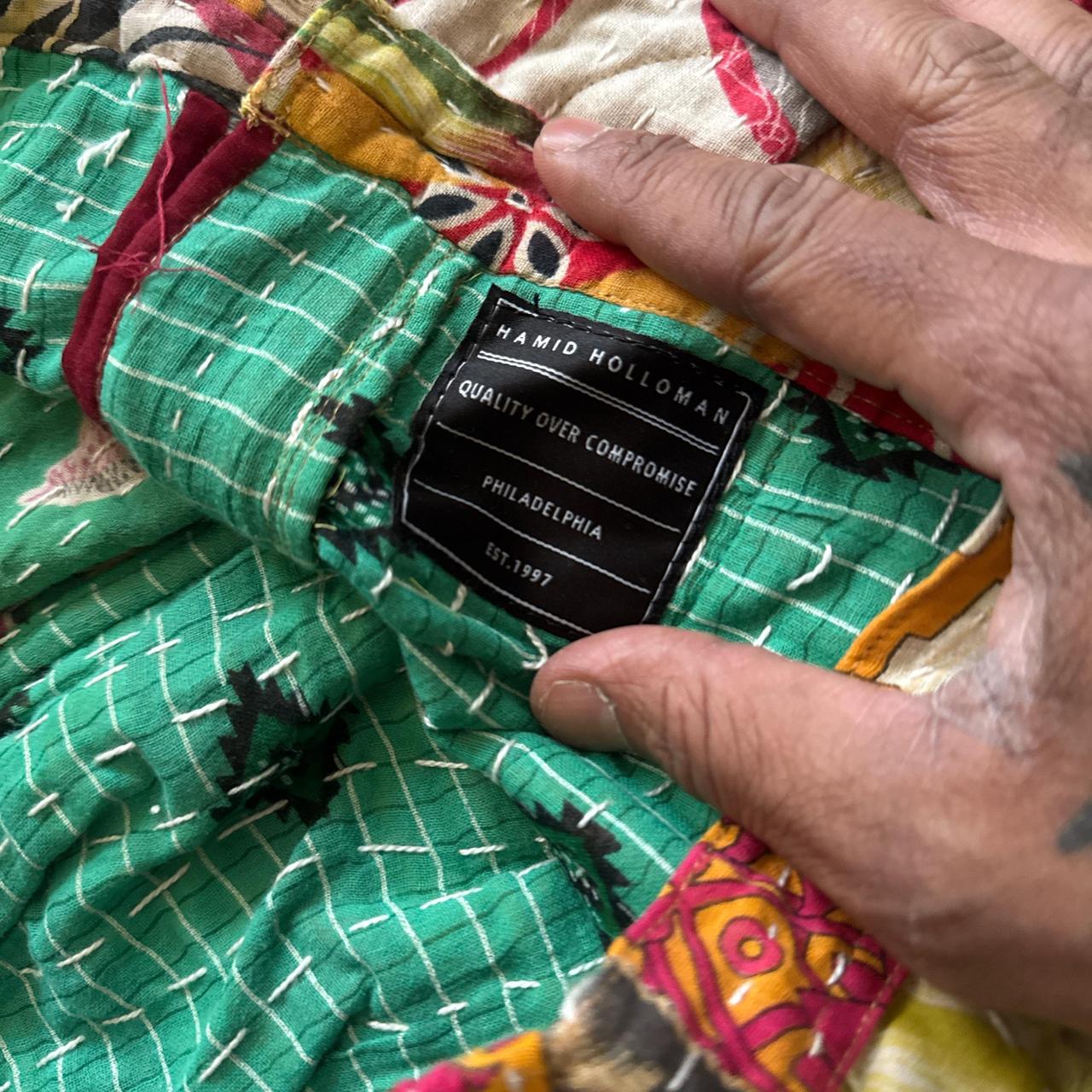 Men's Shorts - Multi - M – Multicoloured patchwor… - image 2