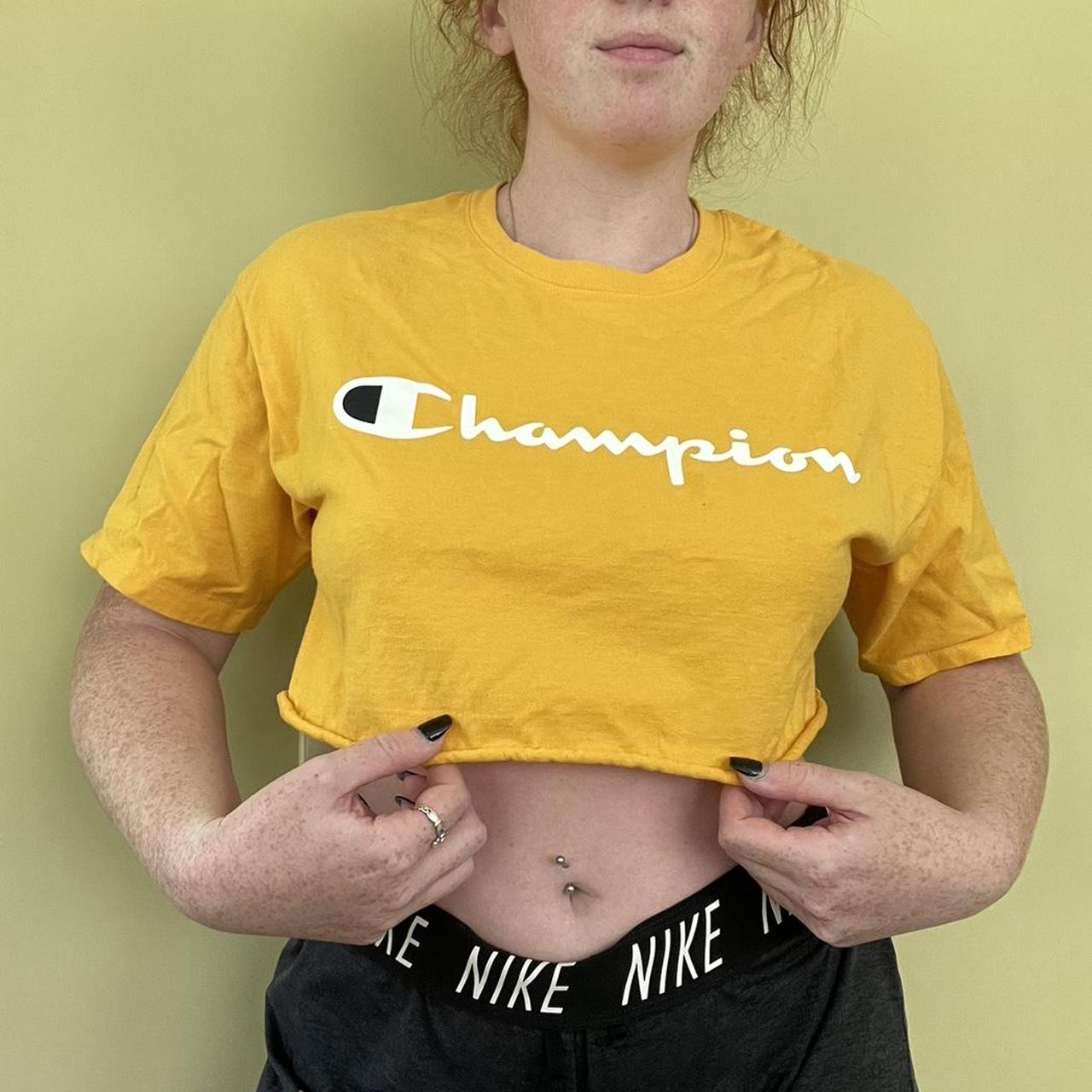 Womens Tops Champion Cropped Top Champion Women's Long-sleeve