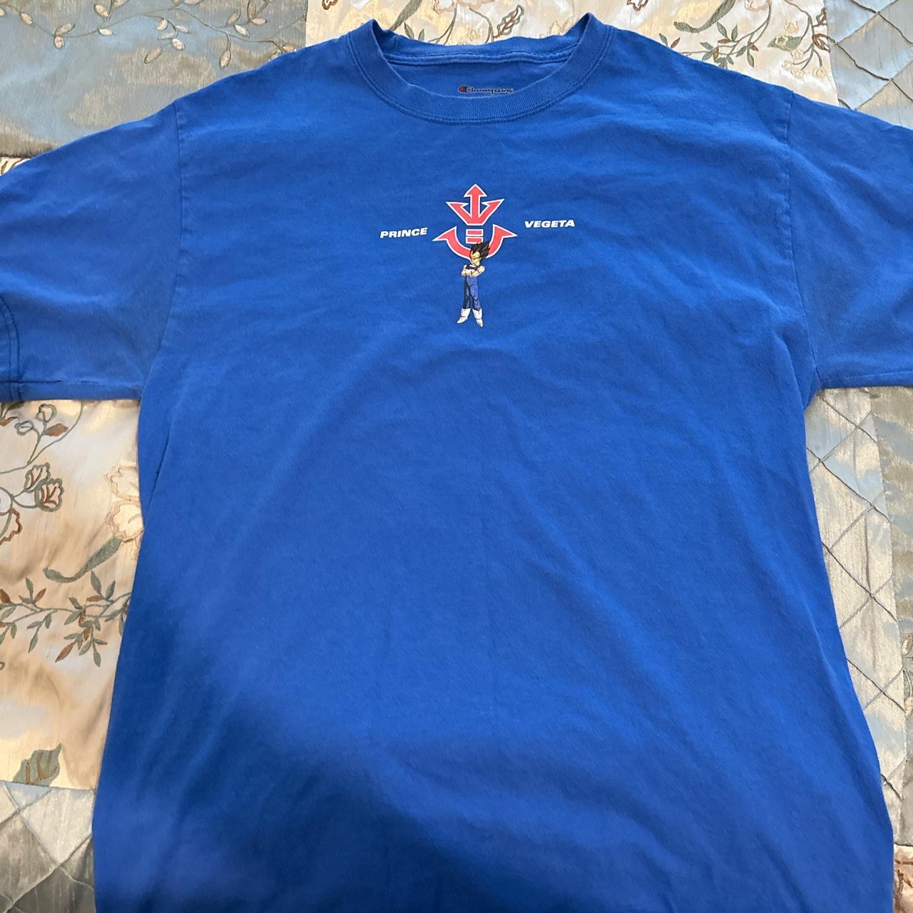 Dbz best sale champion shirt