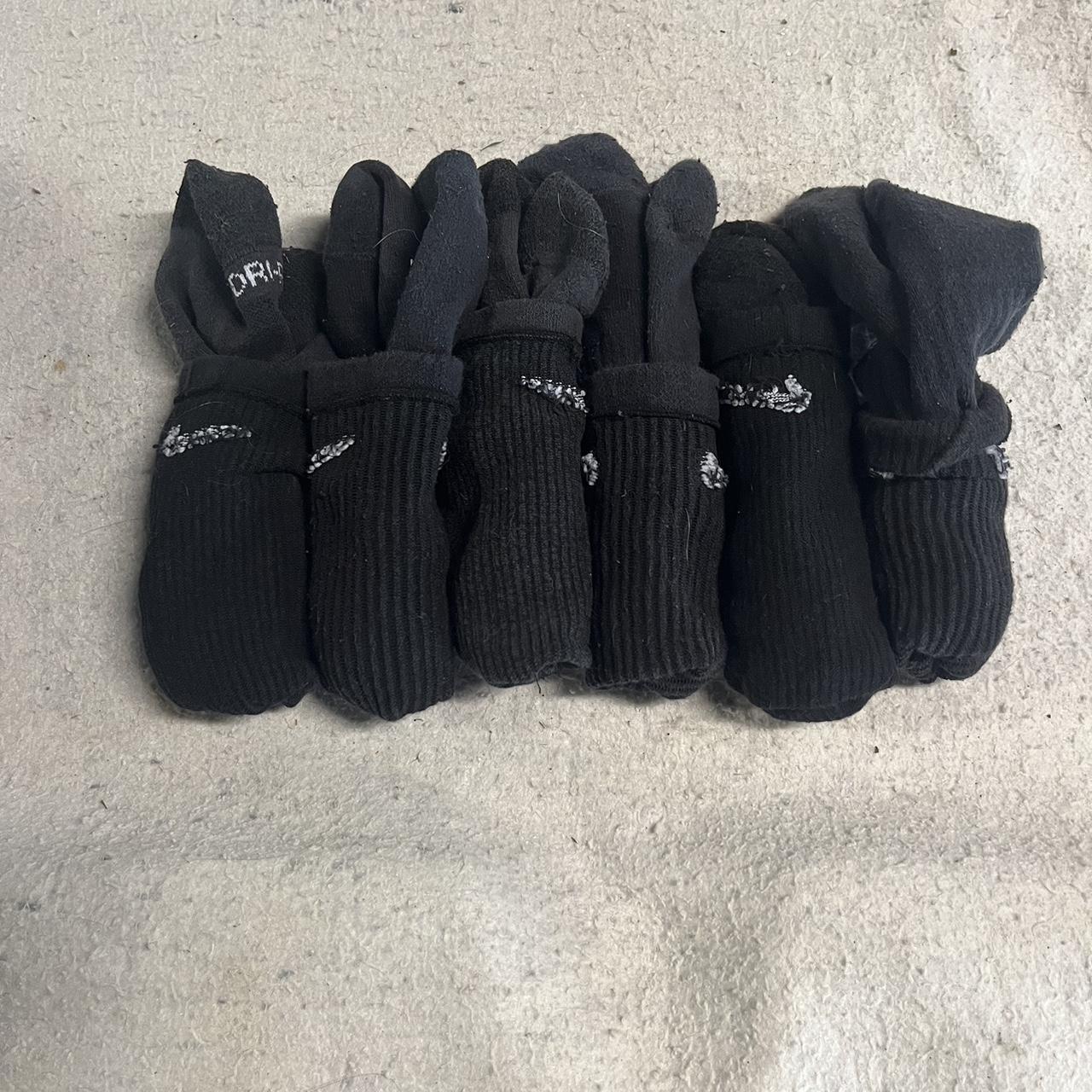 6 pack of black nike socks. out of package but never... - Depop