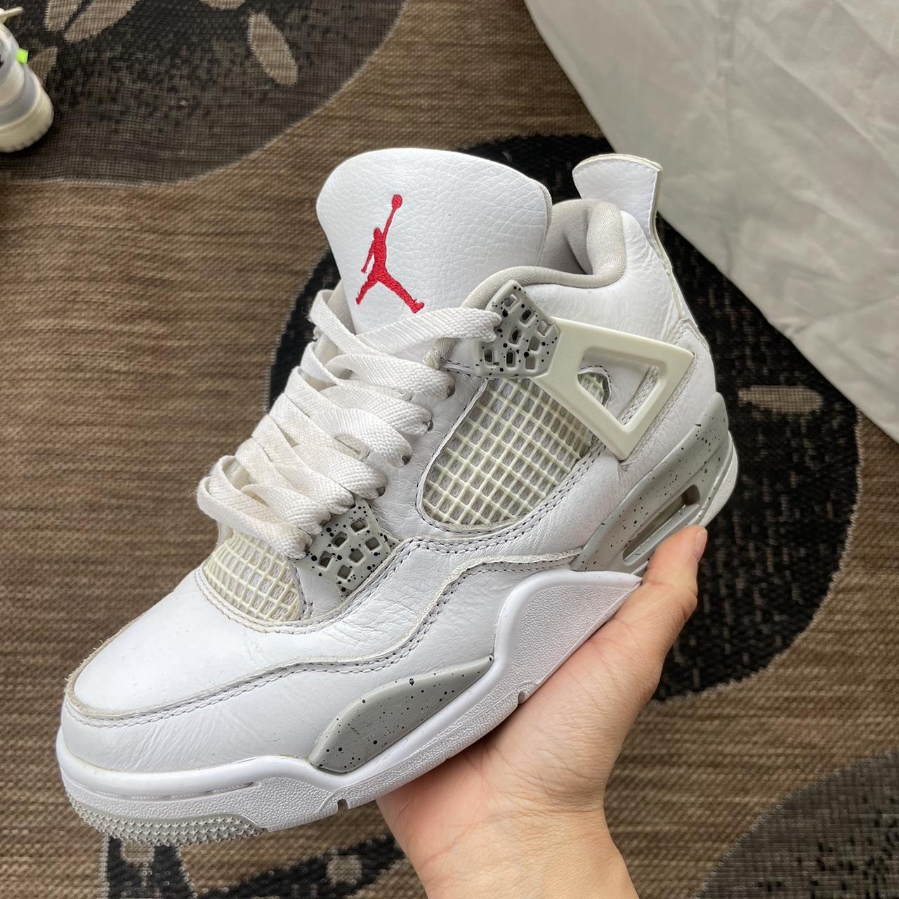 womens jordan 4 white oreo