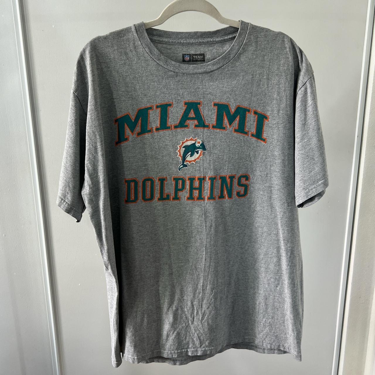 90s Miami Dolphin NFL Sweatshirt Size Large, Vintage NFL