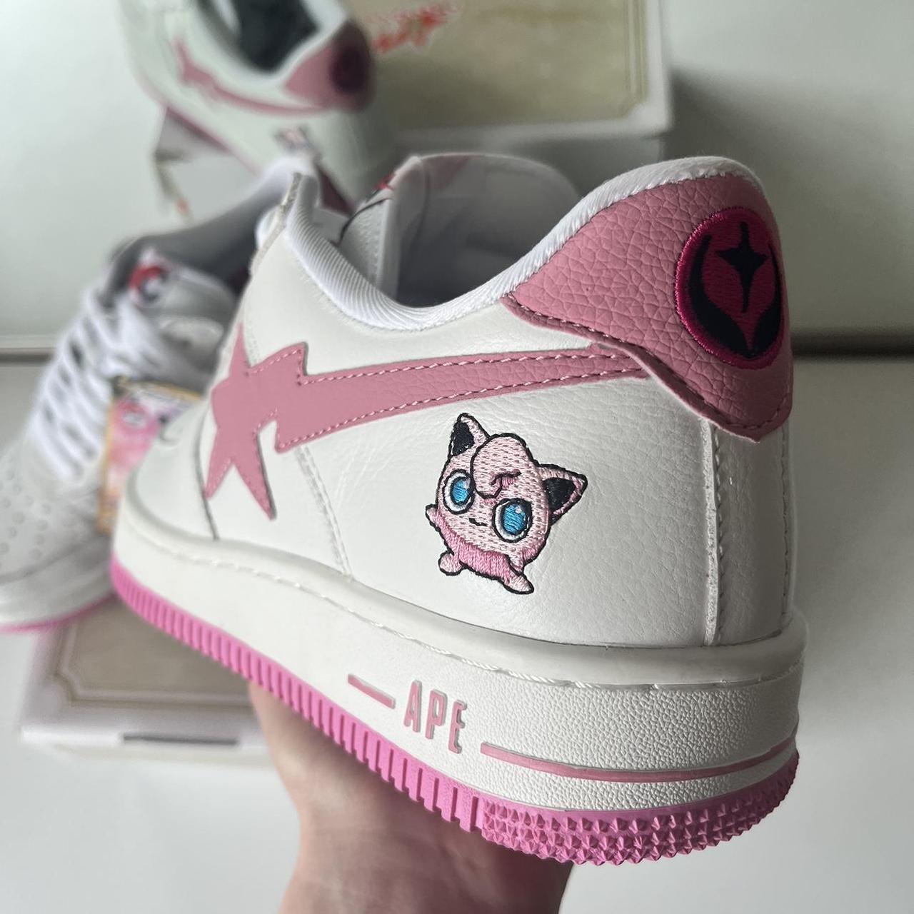BAPE STA x POKÉMON JIGGLYPUFF 🌸🌸🌸 PINK / | Depop