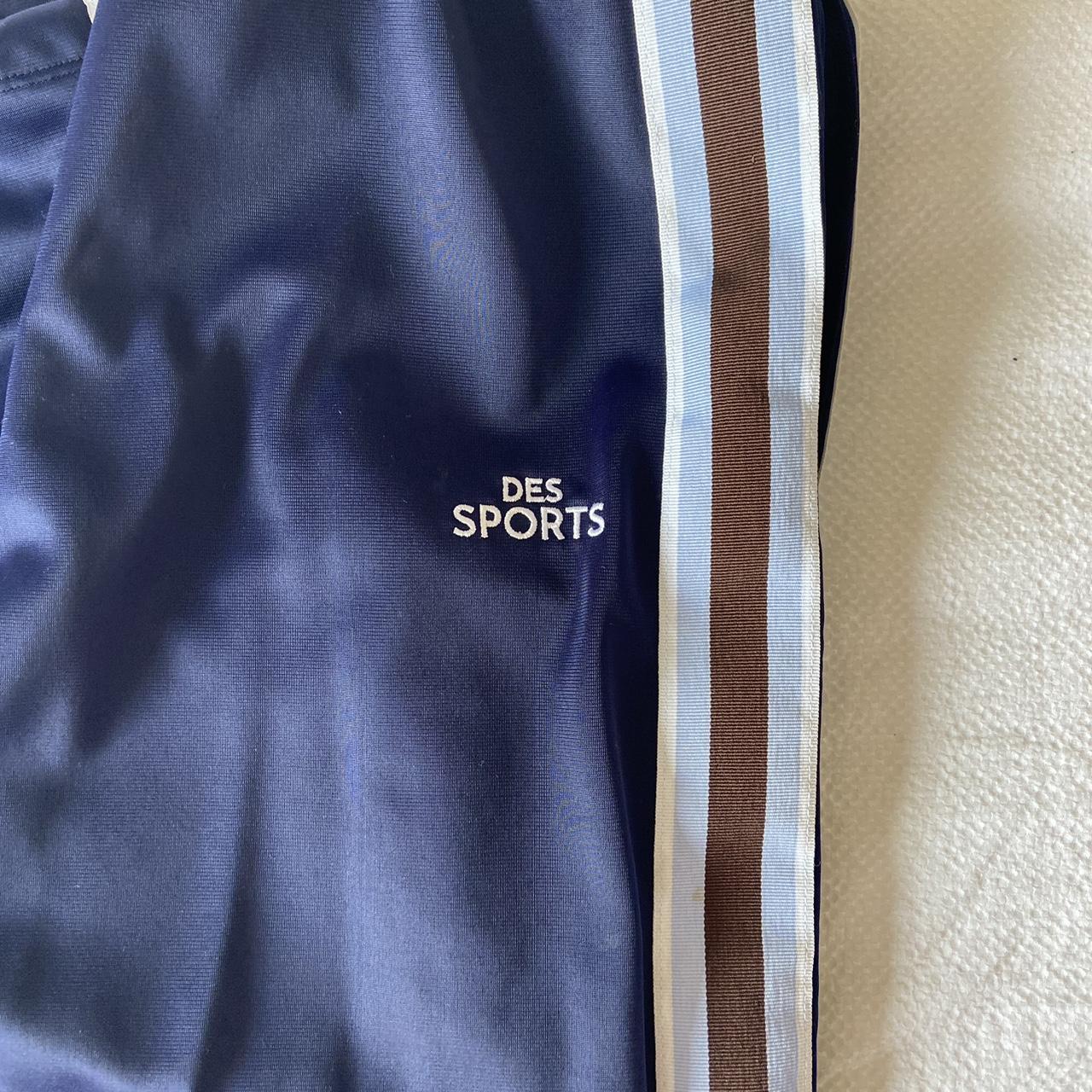 H&M Women's Blue and Brown Joggerstracksuits Depop