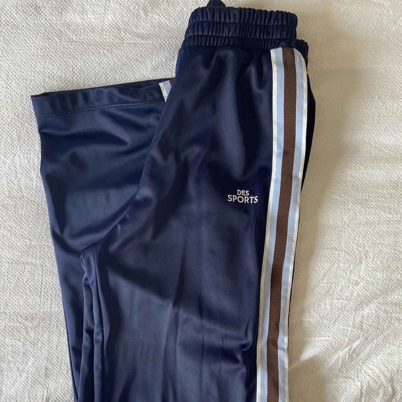 H&M Women's Blue and Brown Joggerstracksuits Depop