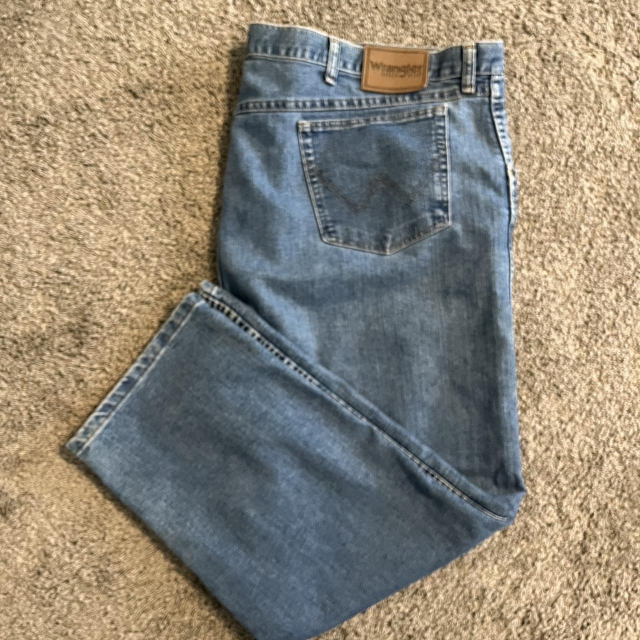 Baggy Wrangler Jeans Size 48x28 - Depop