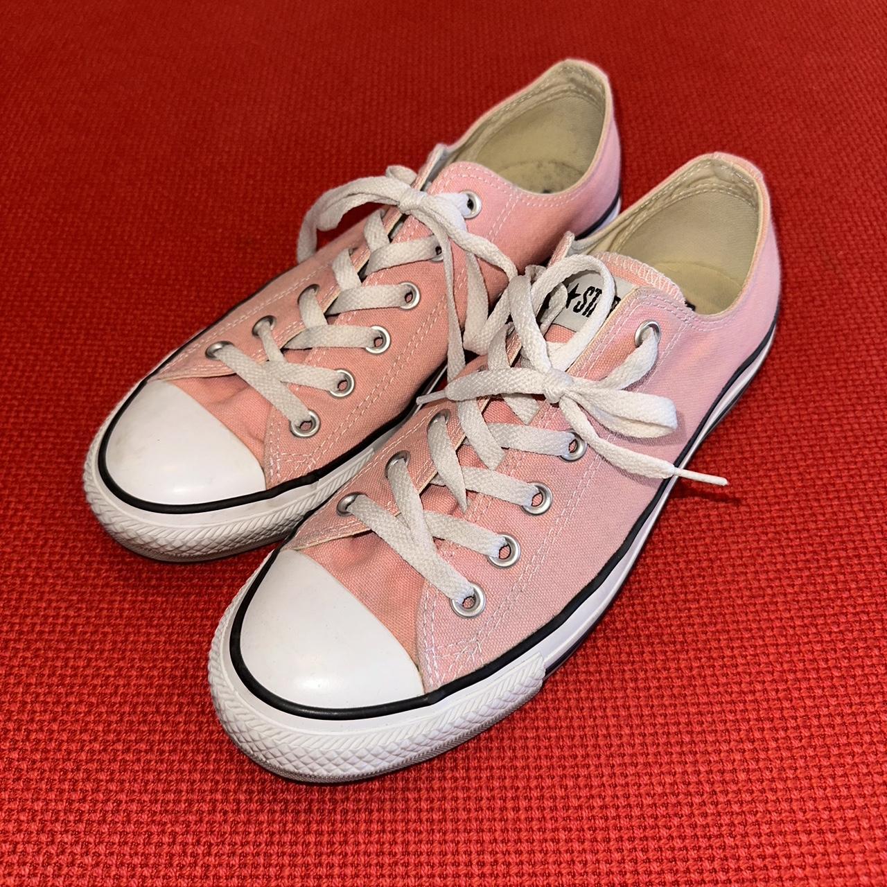 Pink converse womens size 9 best sale