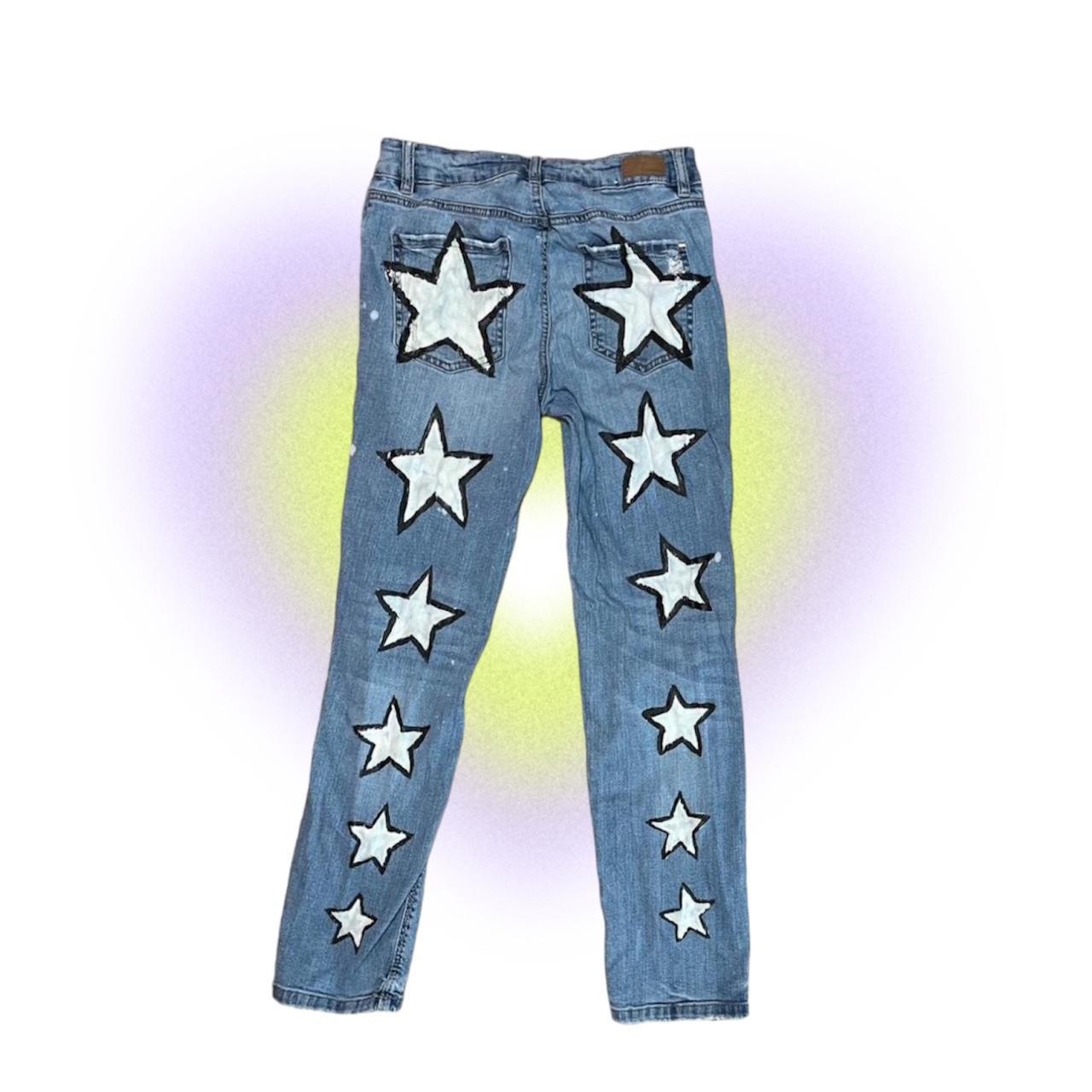 Star best sale painted jeans