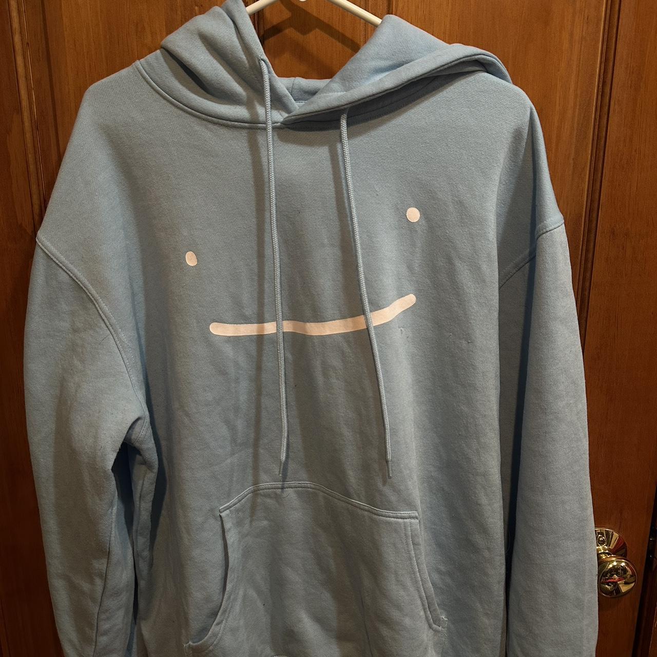 baby blue dream hoodie never worn size XL #dream... - Depop