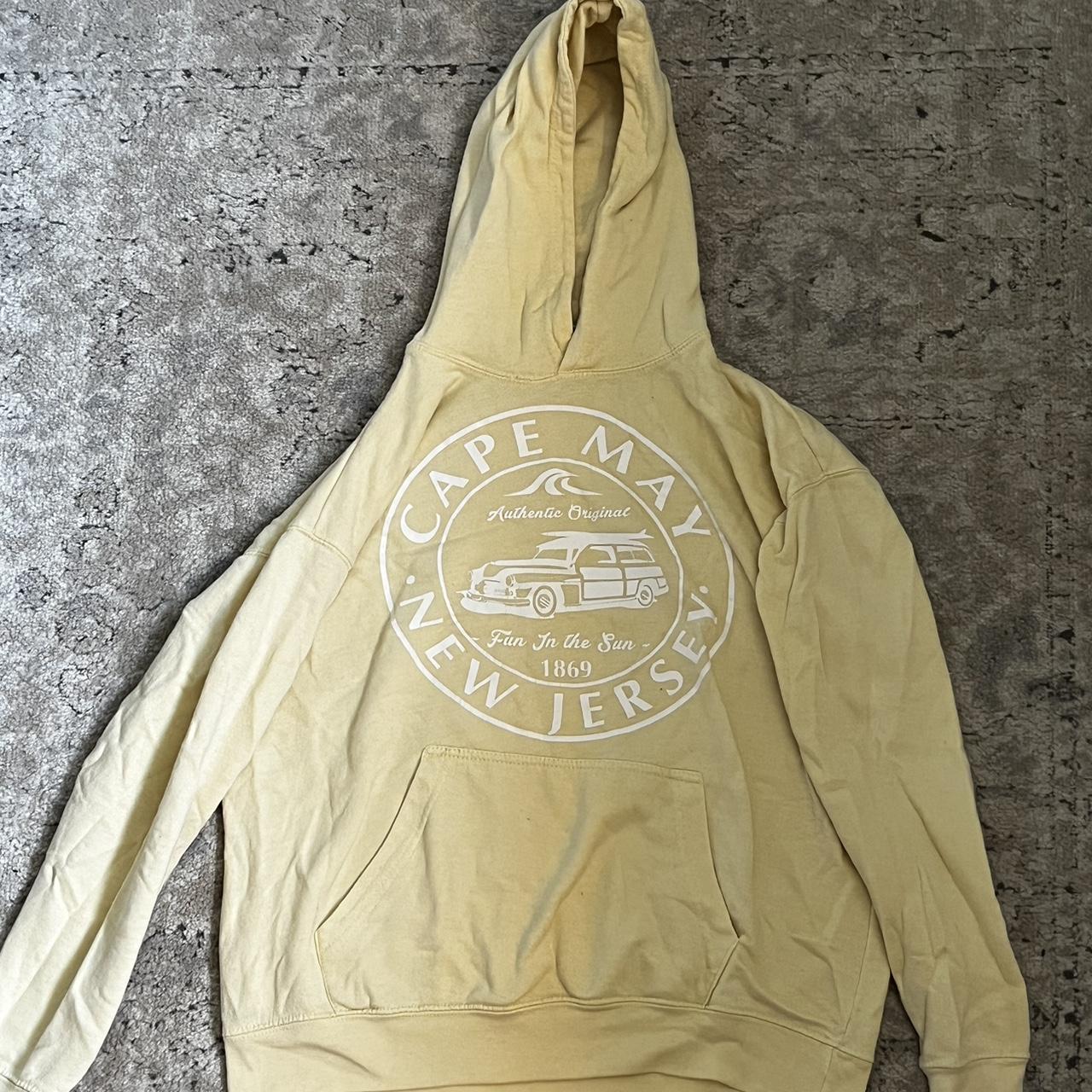 Yellow discount beach hoodie