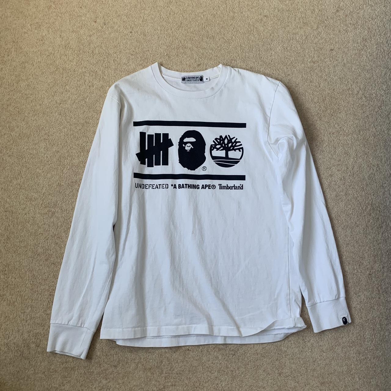 Bape x timberland long sleeve tee Condition