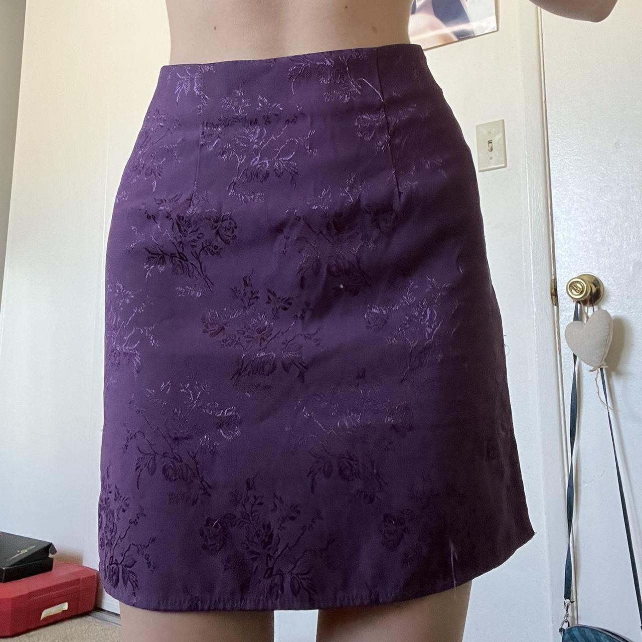 Purple skirt