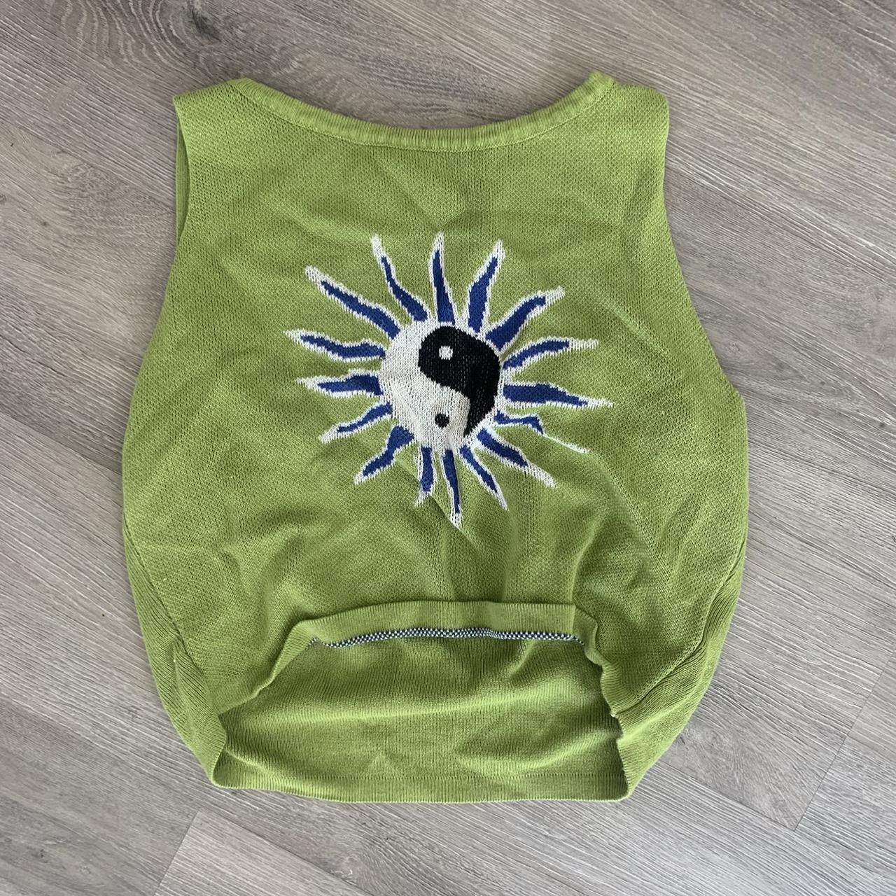 shein-women-s-green-crop-top-depop