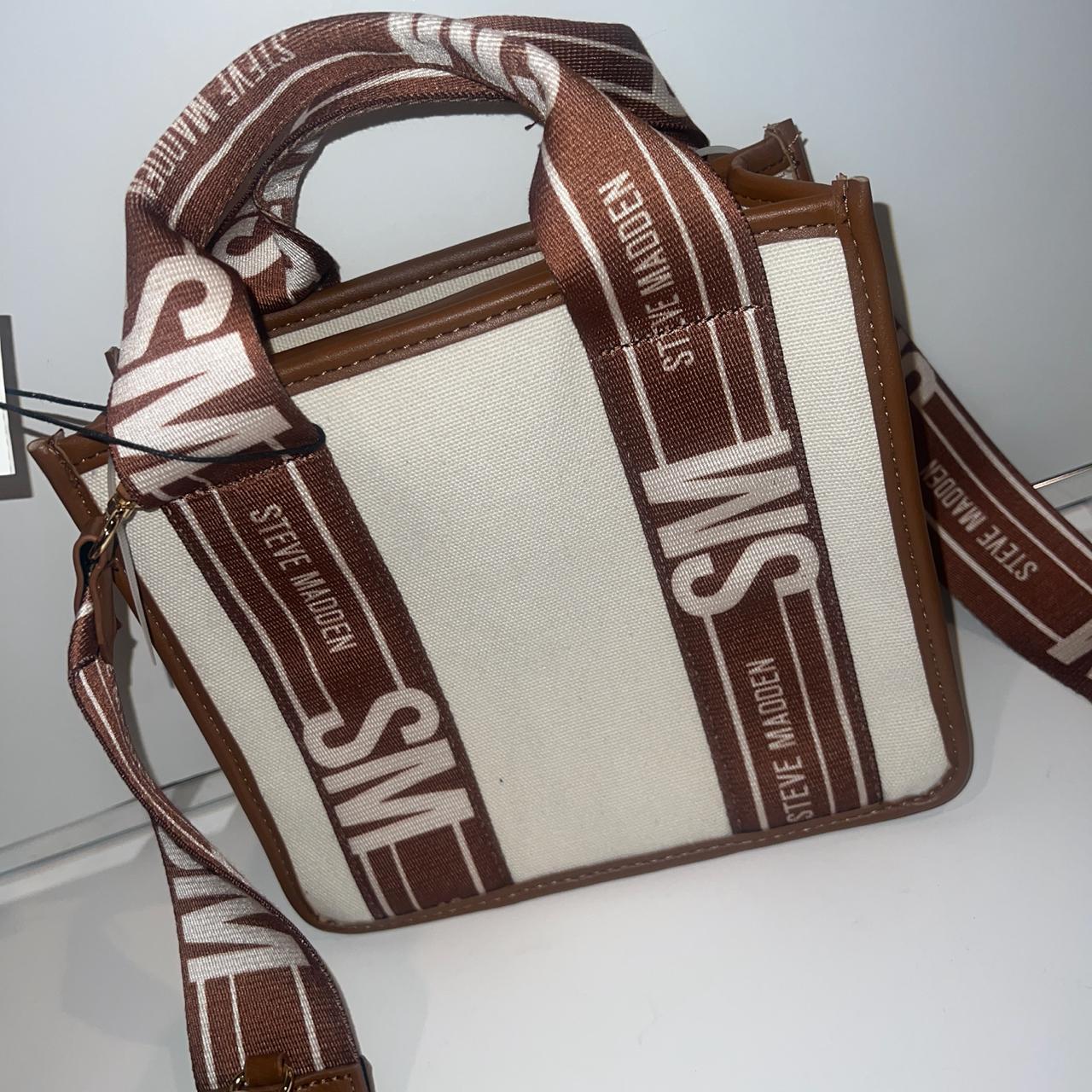 Steve Madden Camel brown bag 🐫 3 compartment bag as - Depop