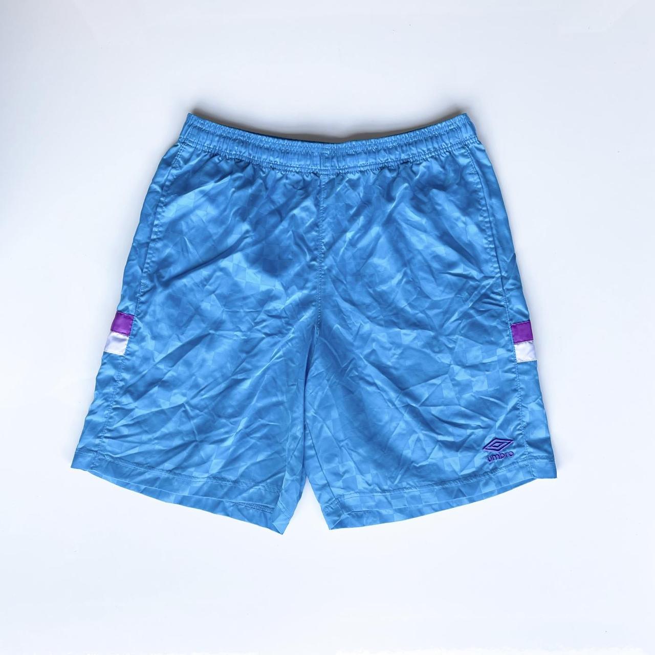 Mens Umbro Checkerboard Shorts Neon Teal Size. Depop