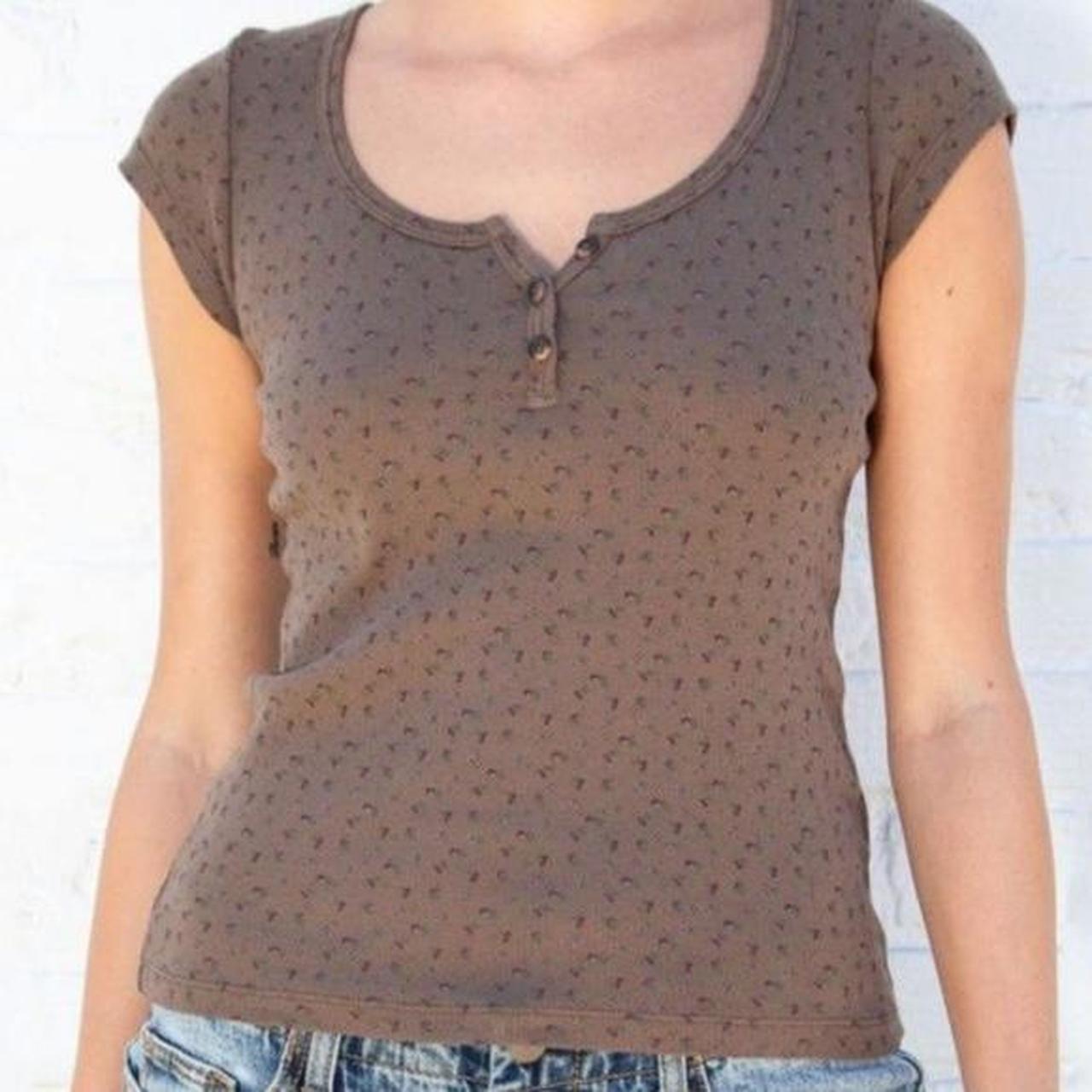 Brandy floral zelly long top Depop