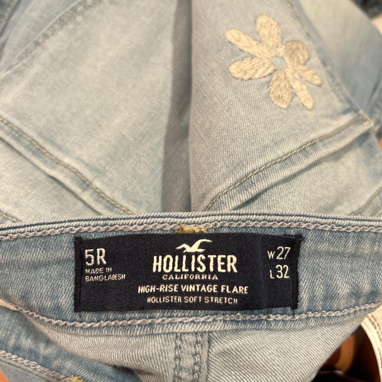 High-Rise Vintage Flare- Soft stretch #hollister... - Depop