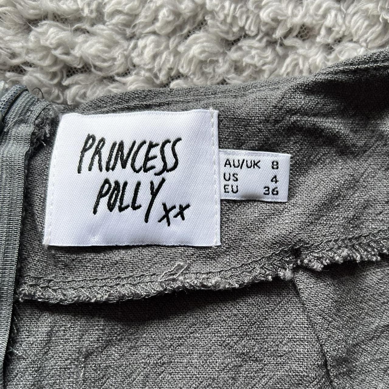 Princess Polly mini skirt - 8 SELBY MINI SKIRT Grey... - Depop