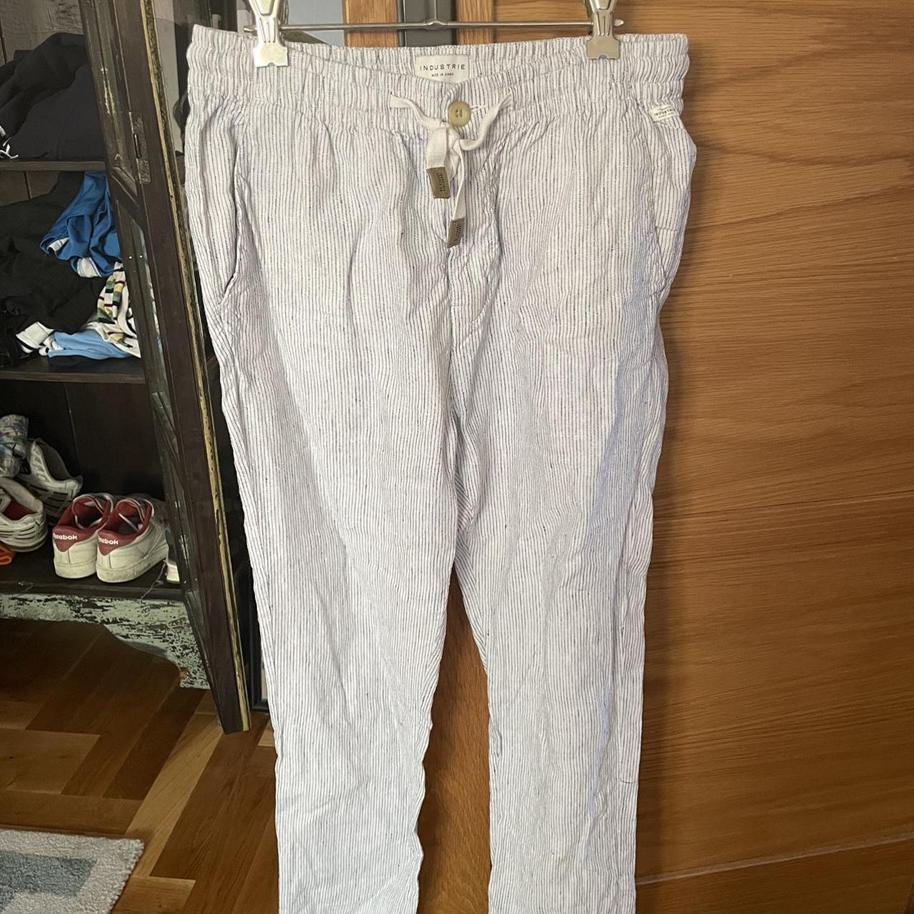 Industrie, 100% linen pant Size 30, M They’re a bit... - Depop