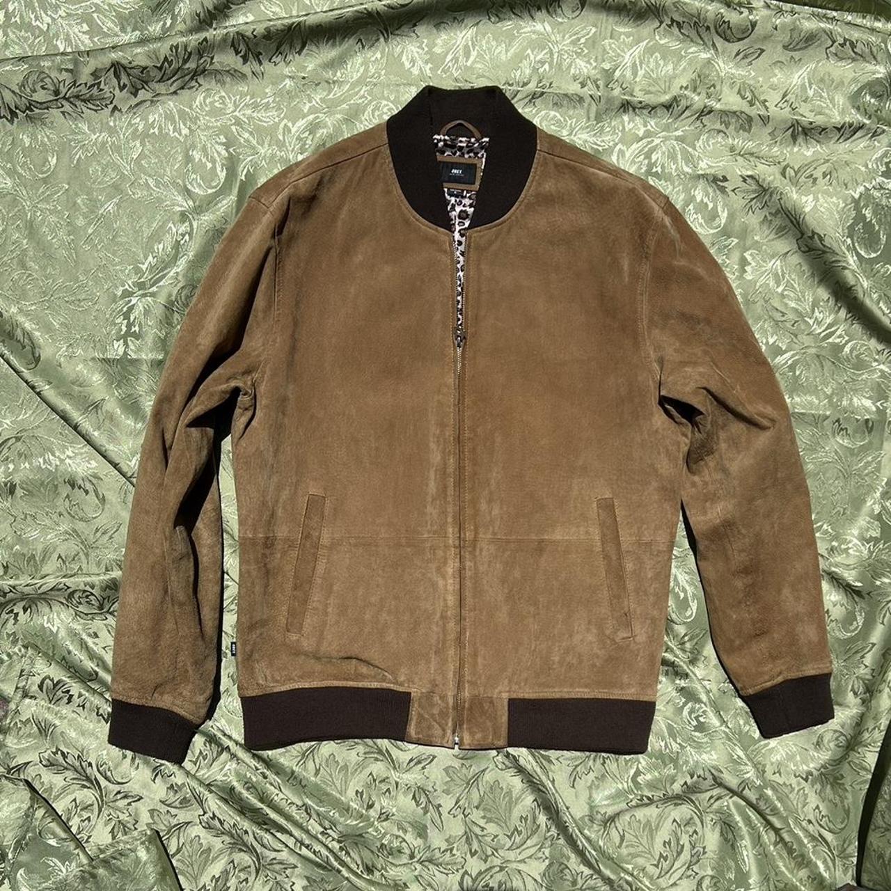 Obey 2024 suede jacket