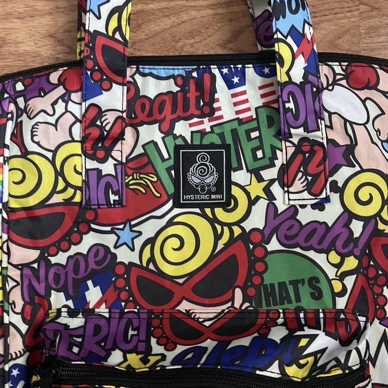 Hysteric mini all over print backpack! It is pretty... - Depop