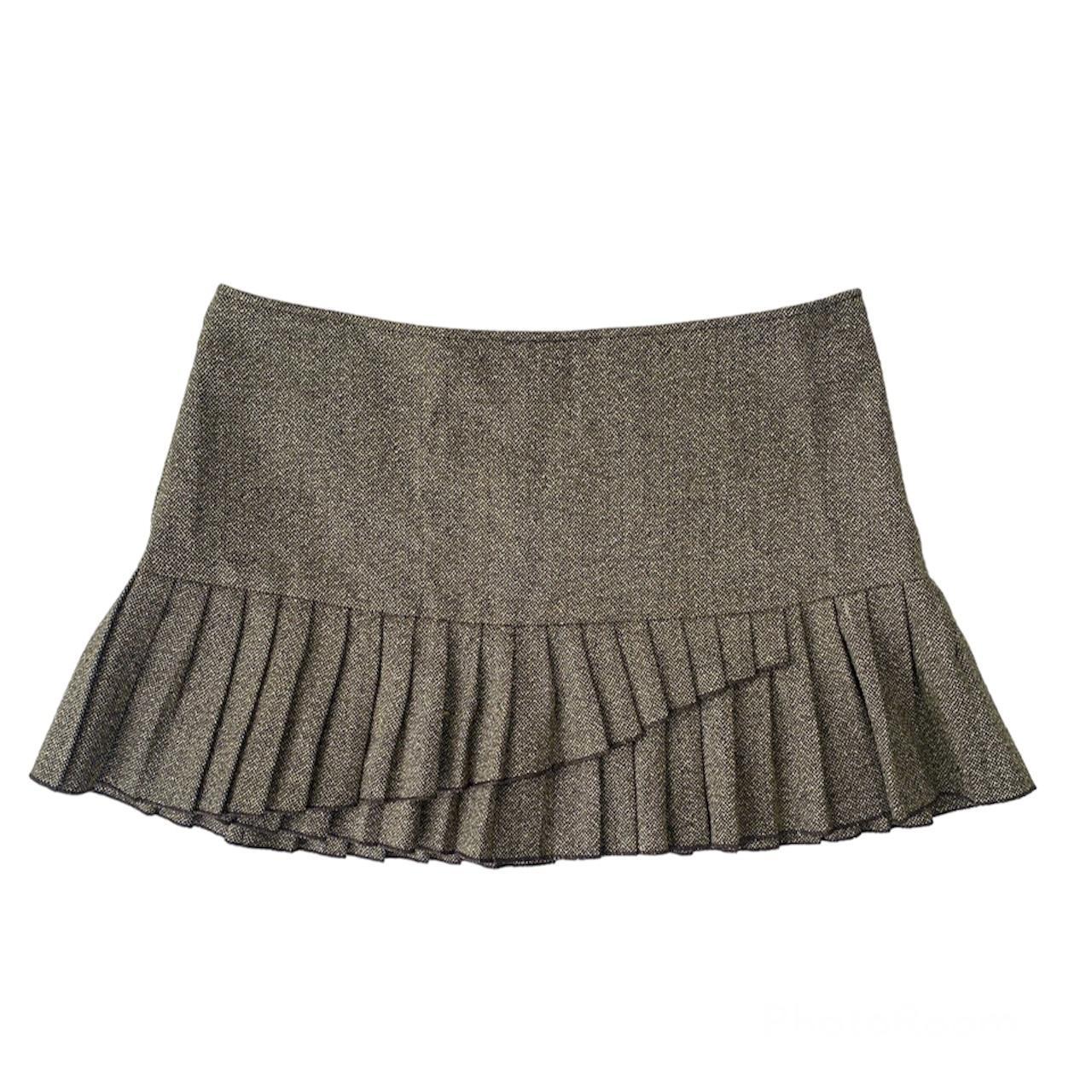 Sisley Women's Brown Skirt | Depop