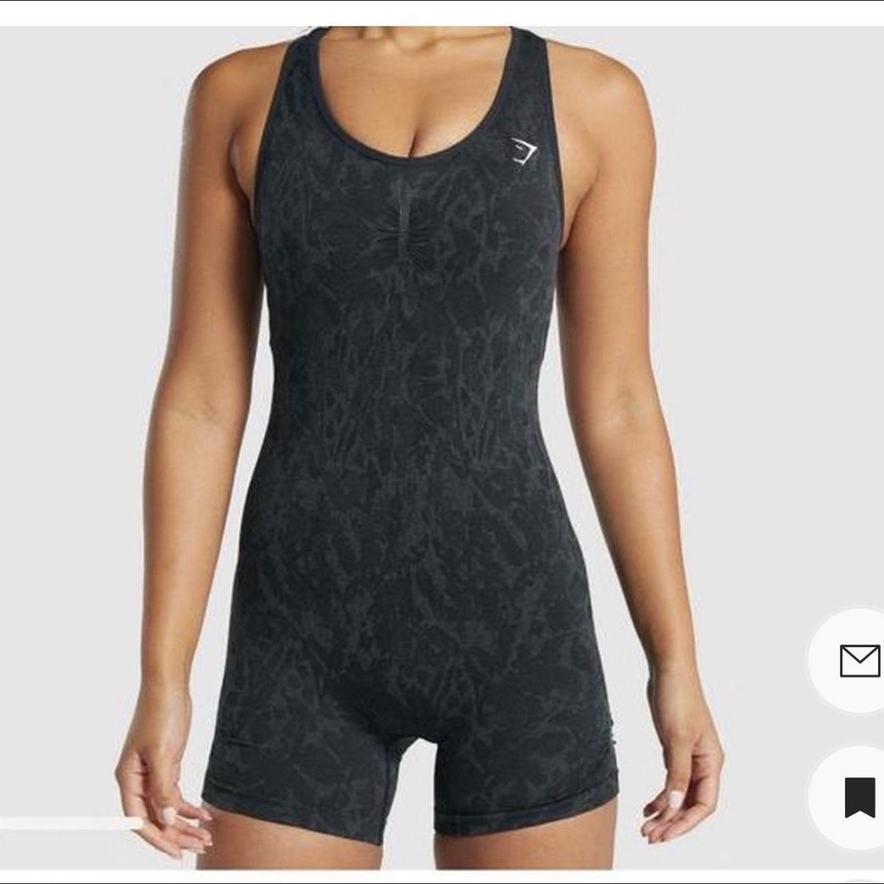 gymshark adapt animal seamless all in one sold out... Depop