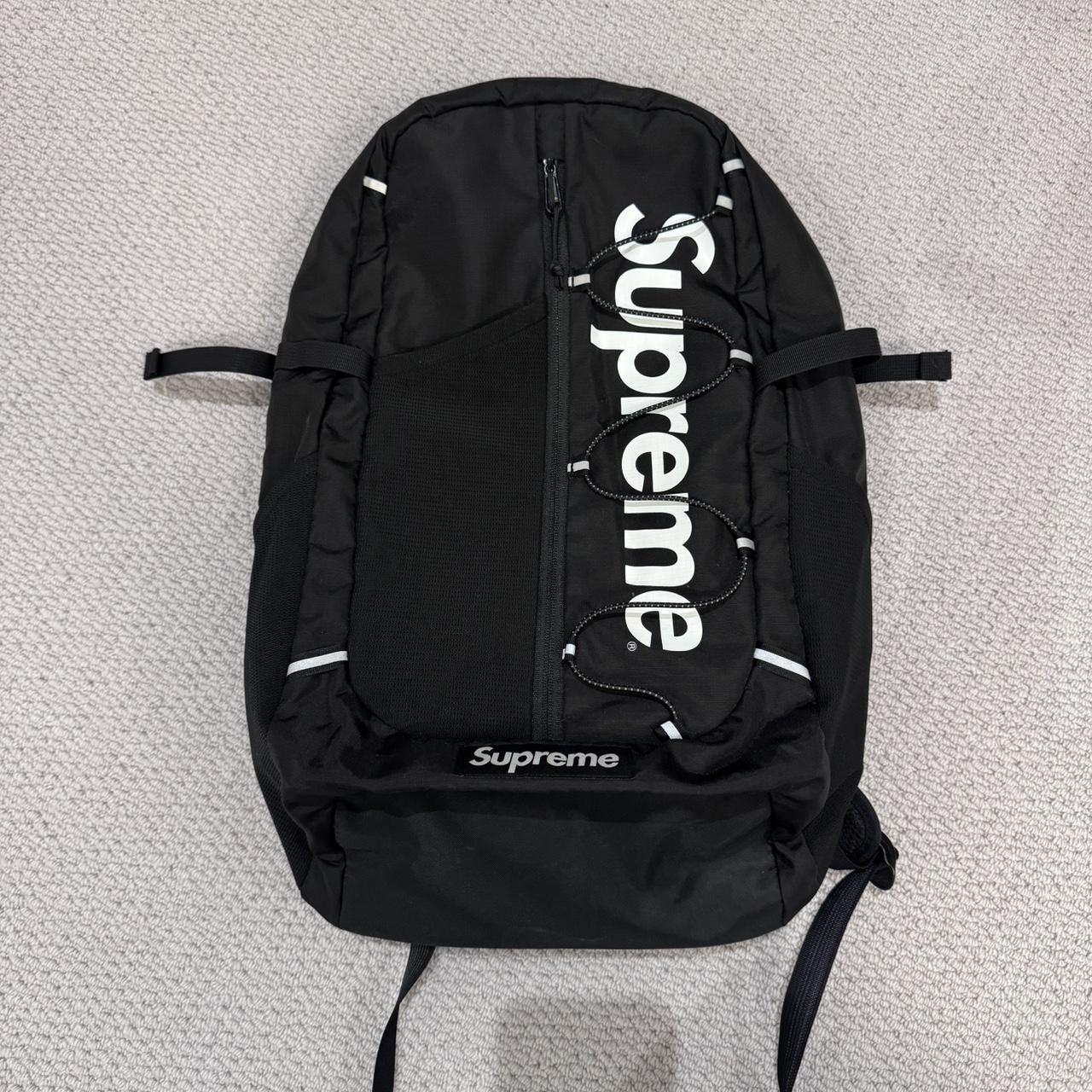 Supreme SS17 Backpack Black Cordura. Supreme... Depop