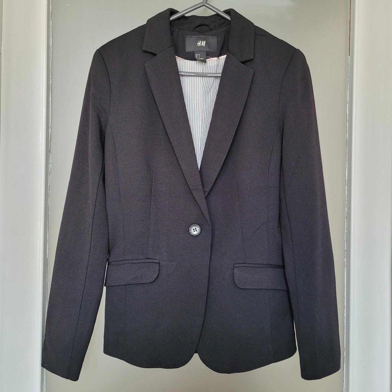 H&m jersey hot sale blazer