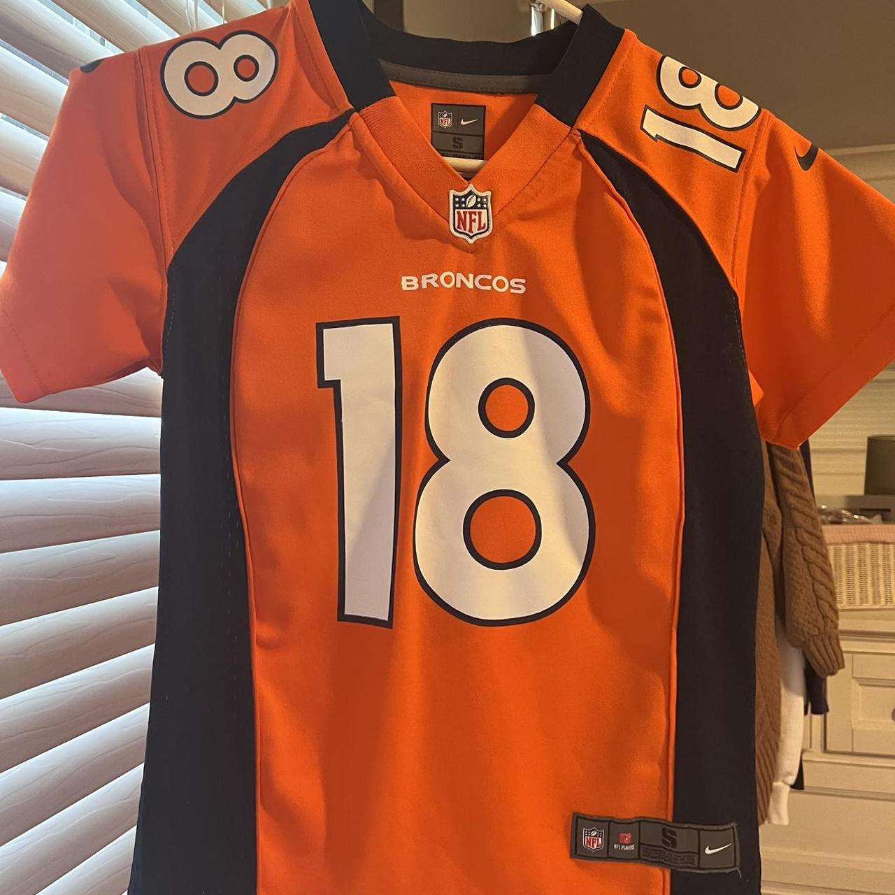 Peyton Manning Broncos Jersey NFL Authentic Youth - Depop