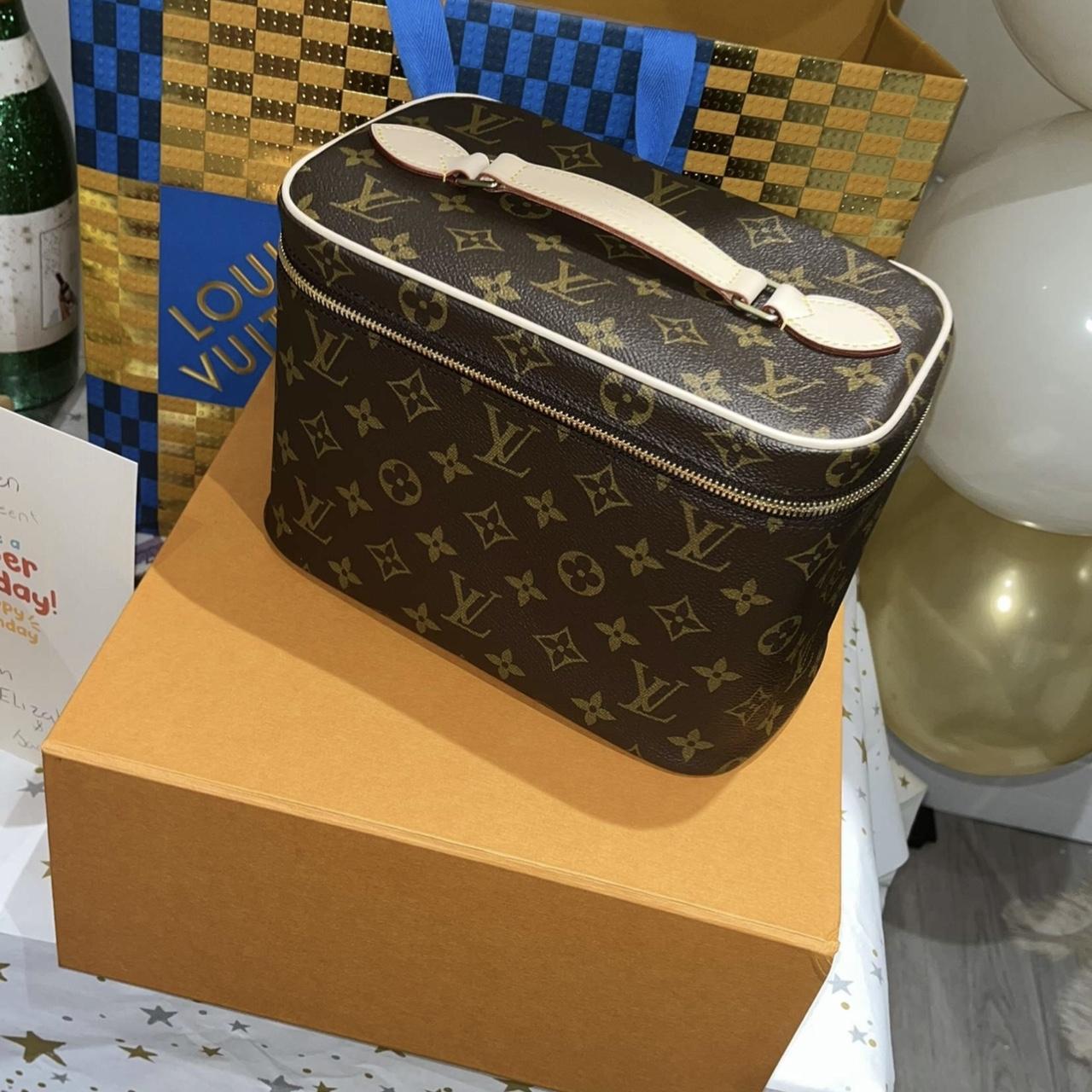 GENUINE LOUIS VUITTON TOILETRY BAG (NICE BB) Bought... Depop