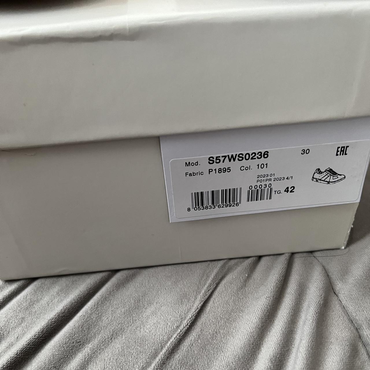 🏷️Maison Margiela White Replica Sneakers🏷️ Classic... - Depop