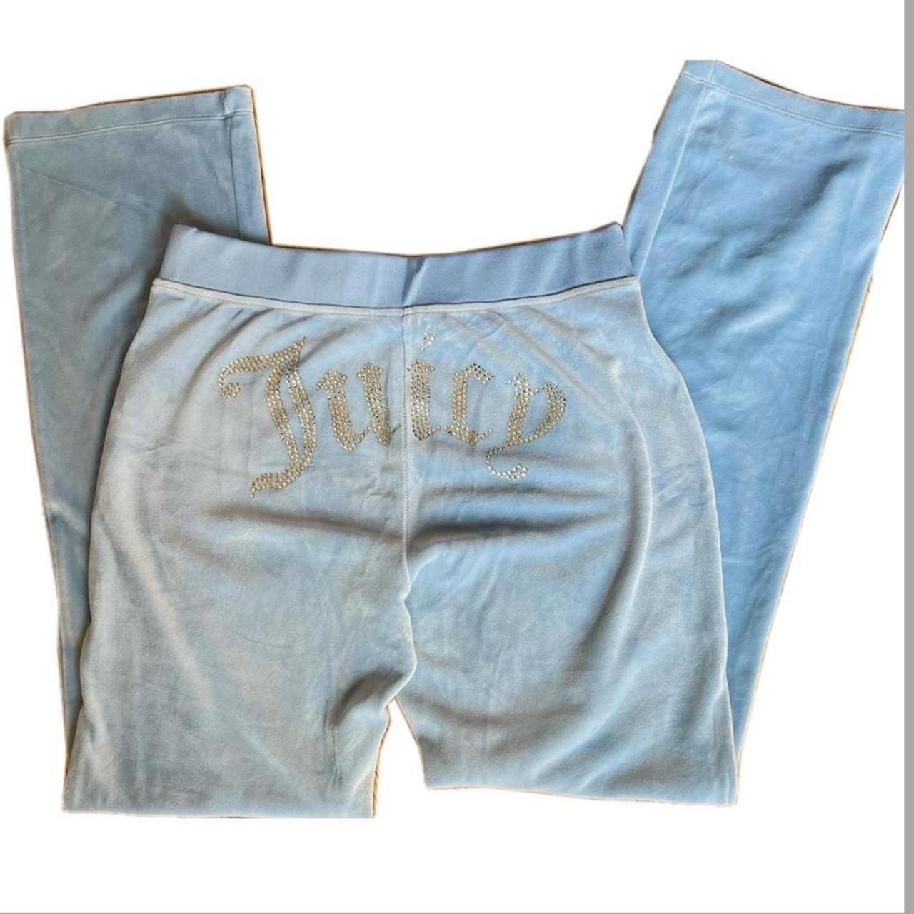 Baby blue juicy couture track suit Comes as... Depop